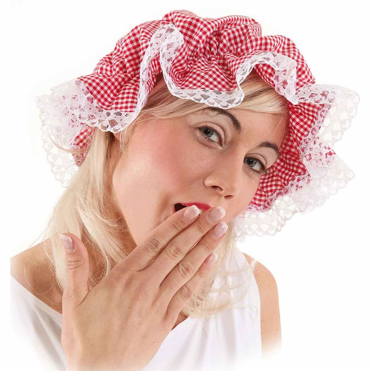 Cappello Cuffia da Notte Quadretti |Orlob