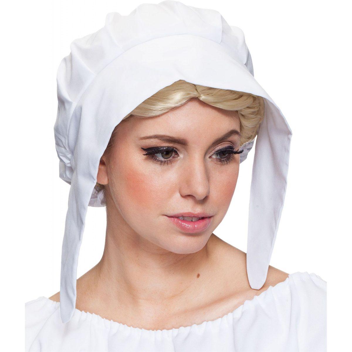 Cappello Cuffia Cameriera Bianco |Orlob
