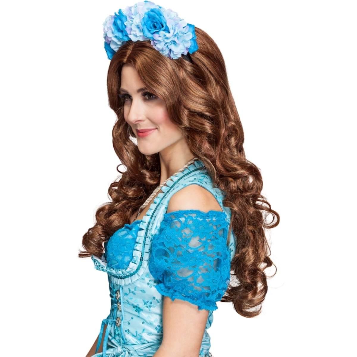 Cerchietto con Fiori Azzurri |Orlob