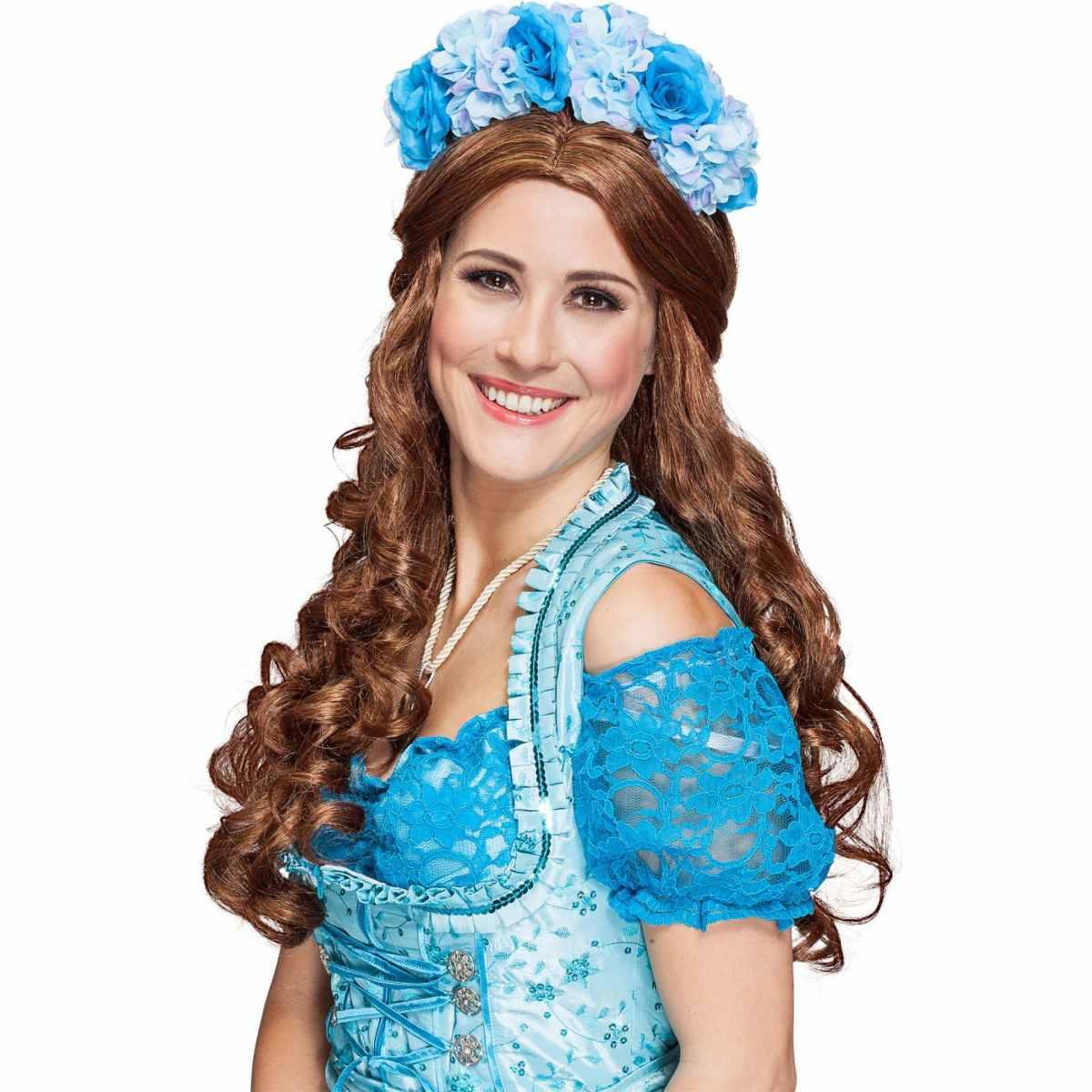 Cerchietto con Fiori Azzurri |Orlob