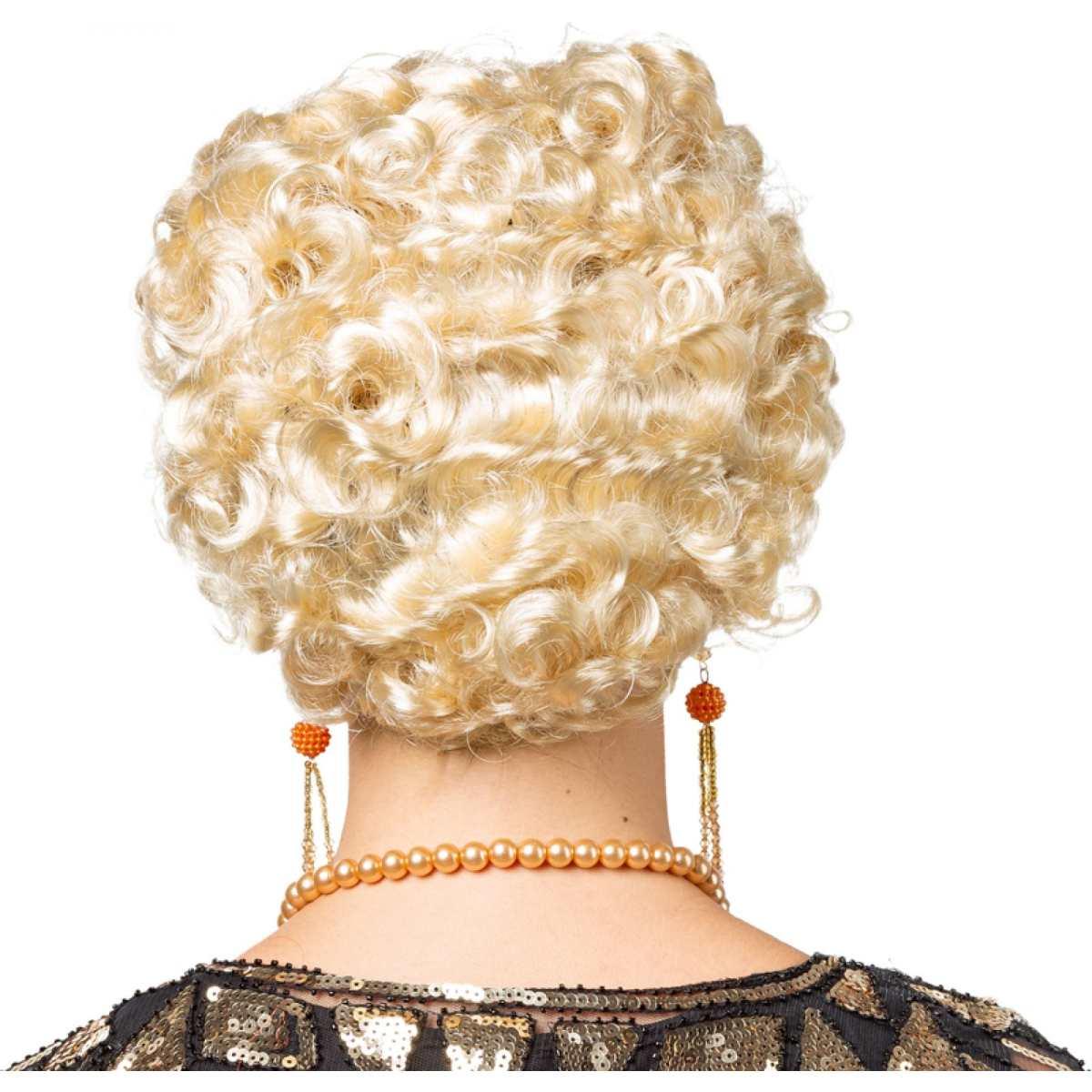 Parrucca Bionda Anni '20 Riccia |Orlob