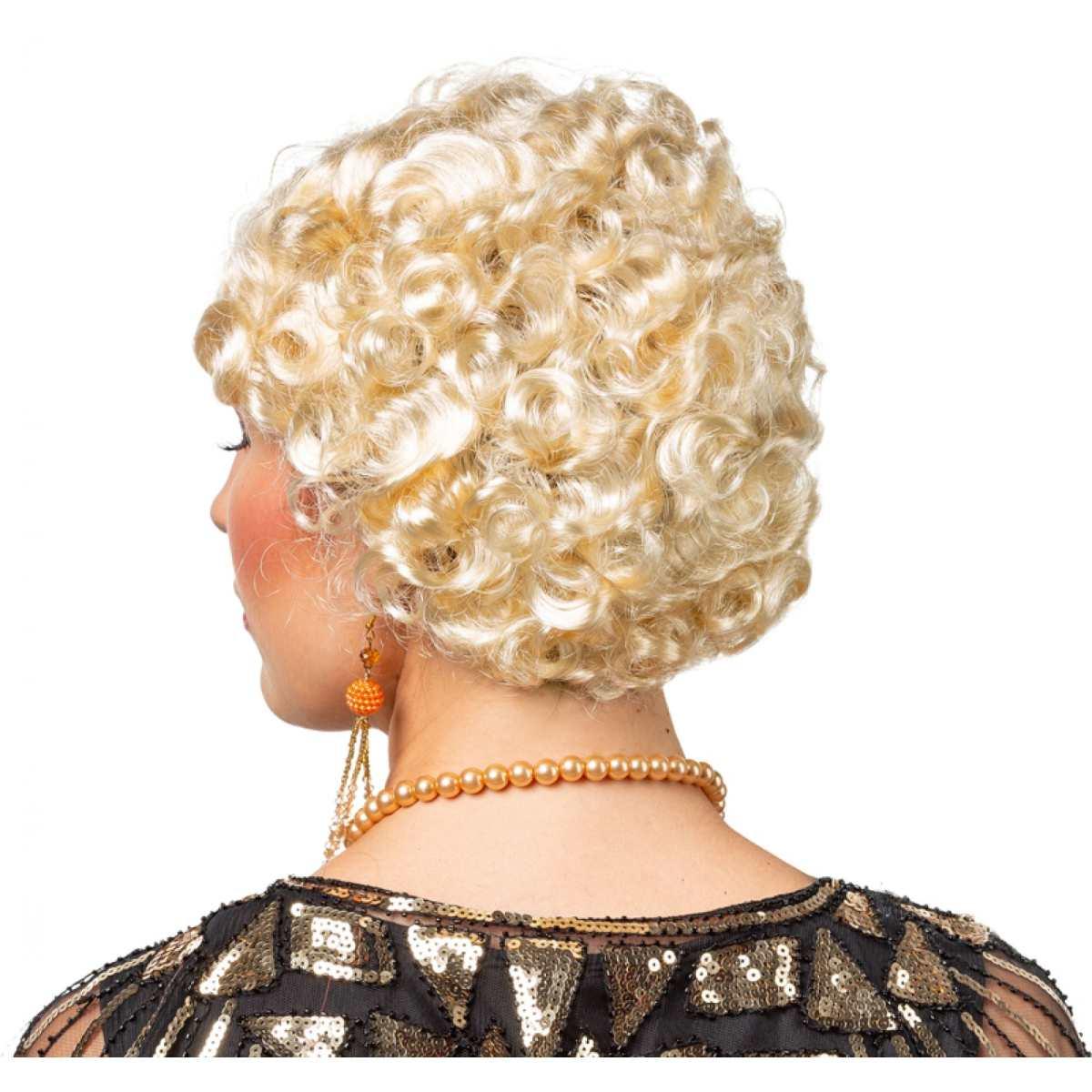 Parrucca Bionda Anni '20 Riccia |Orlob
