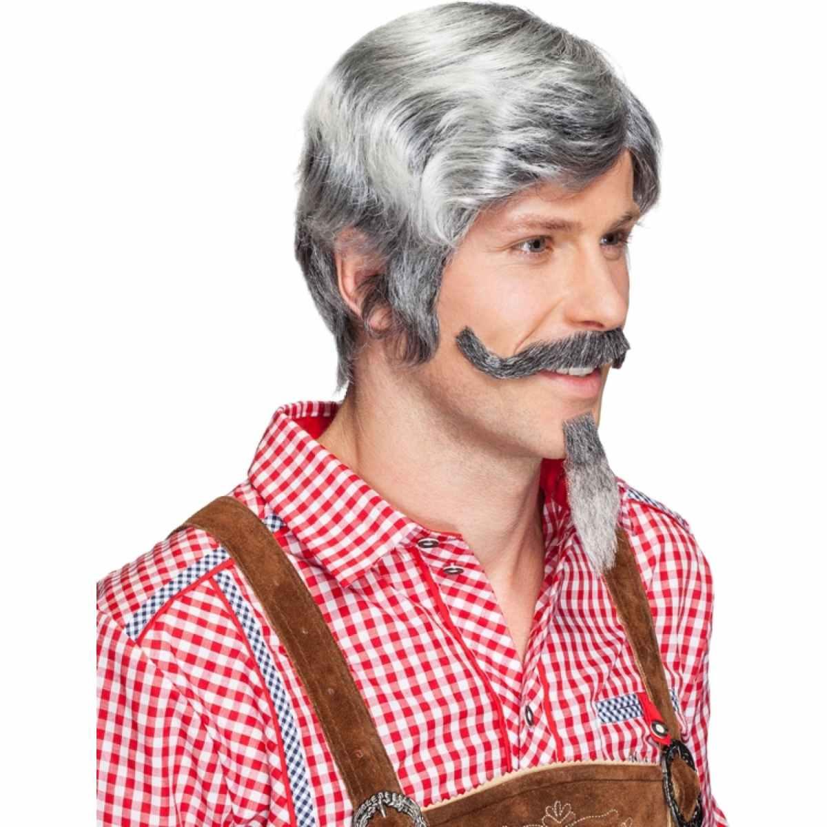 Parrucca Grigia Brizzolata |Orlob