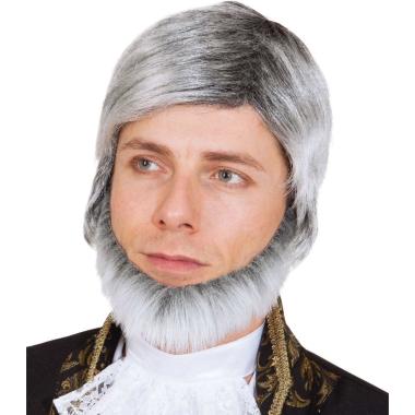 Parrucca Grigia Brizzolata |Orlob