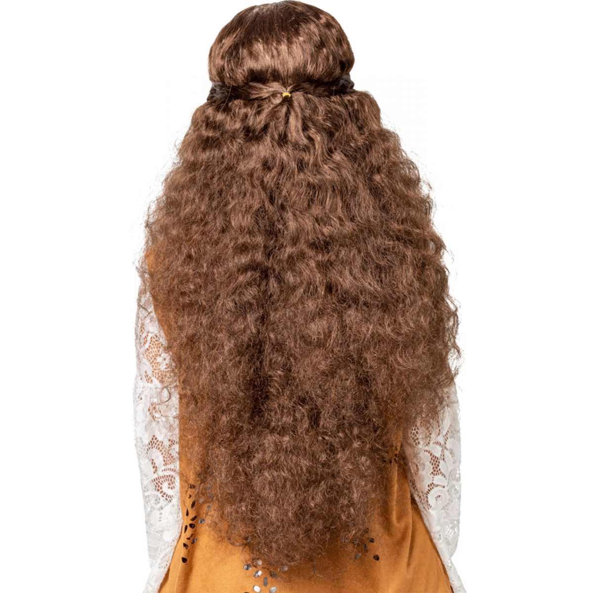 Parrucca Castana Riccia |Orlob
