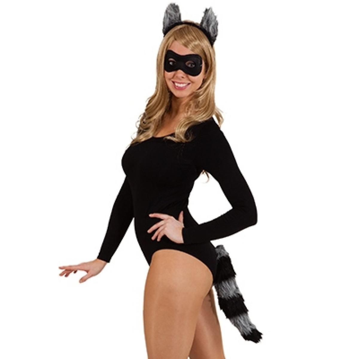 Procione con Cerchietto Mascherina e Coda |Orlob