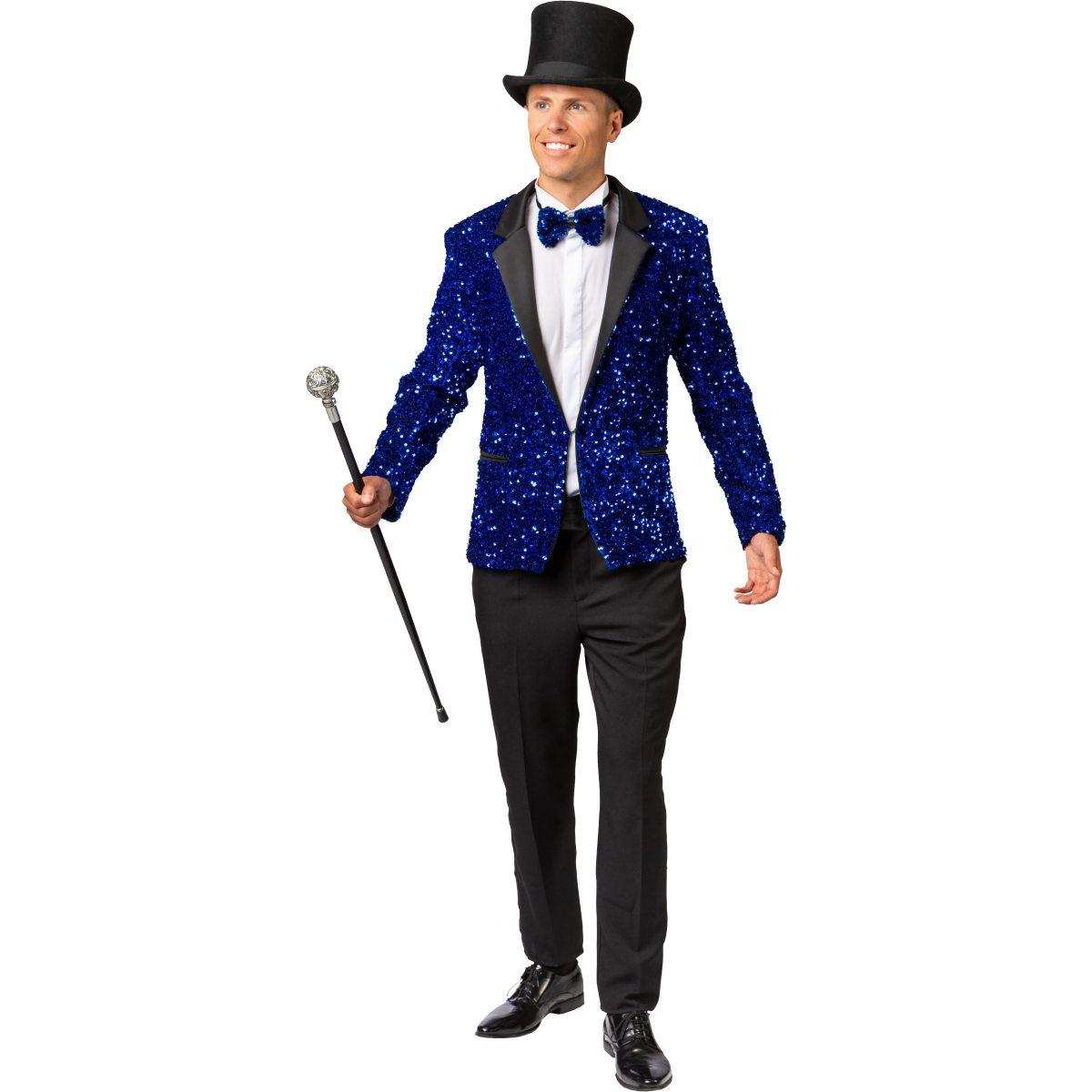 Giacca Blu Paillettes |Orlob