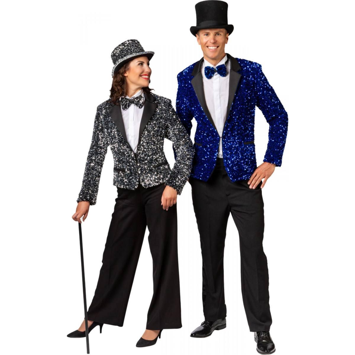 Giacca Blu Paillettes |Orlob