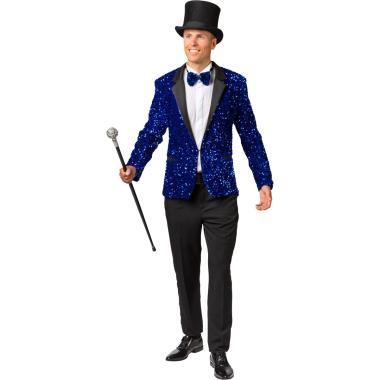 Giacca Blu Paillettes |Orlob