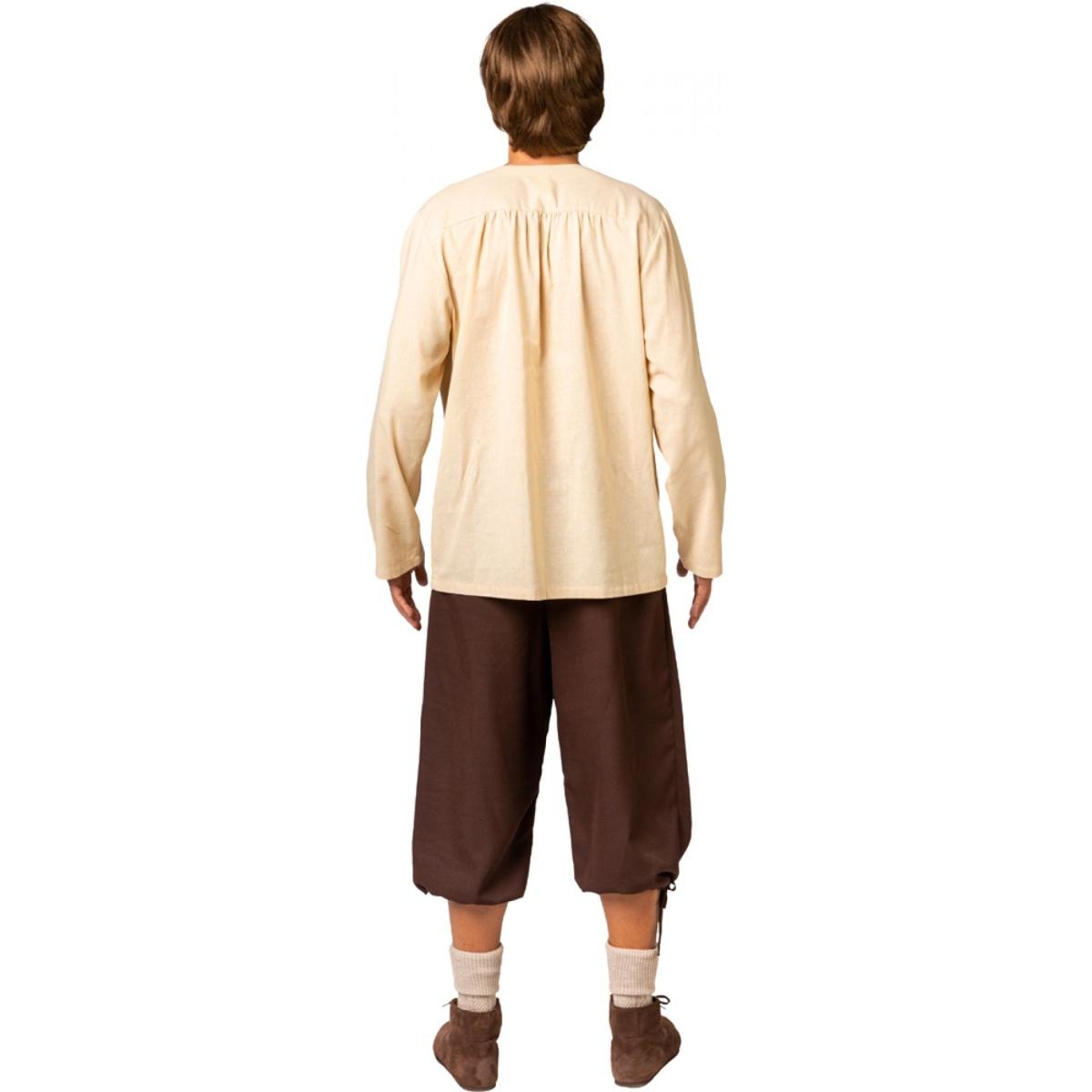 Camicia Beige Contadino |Orlob