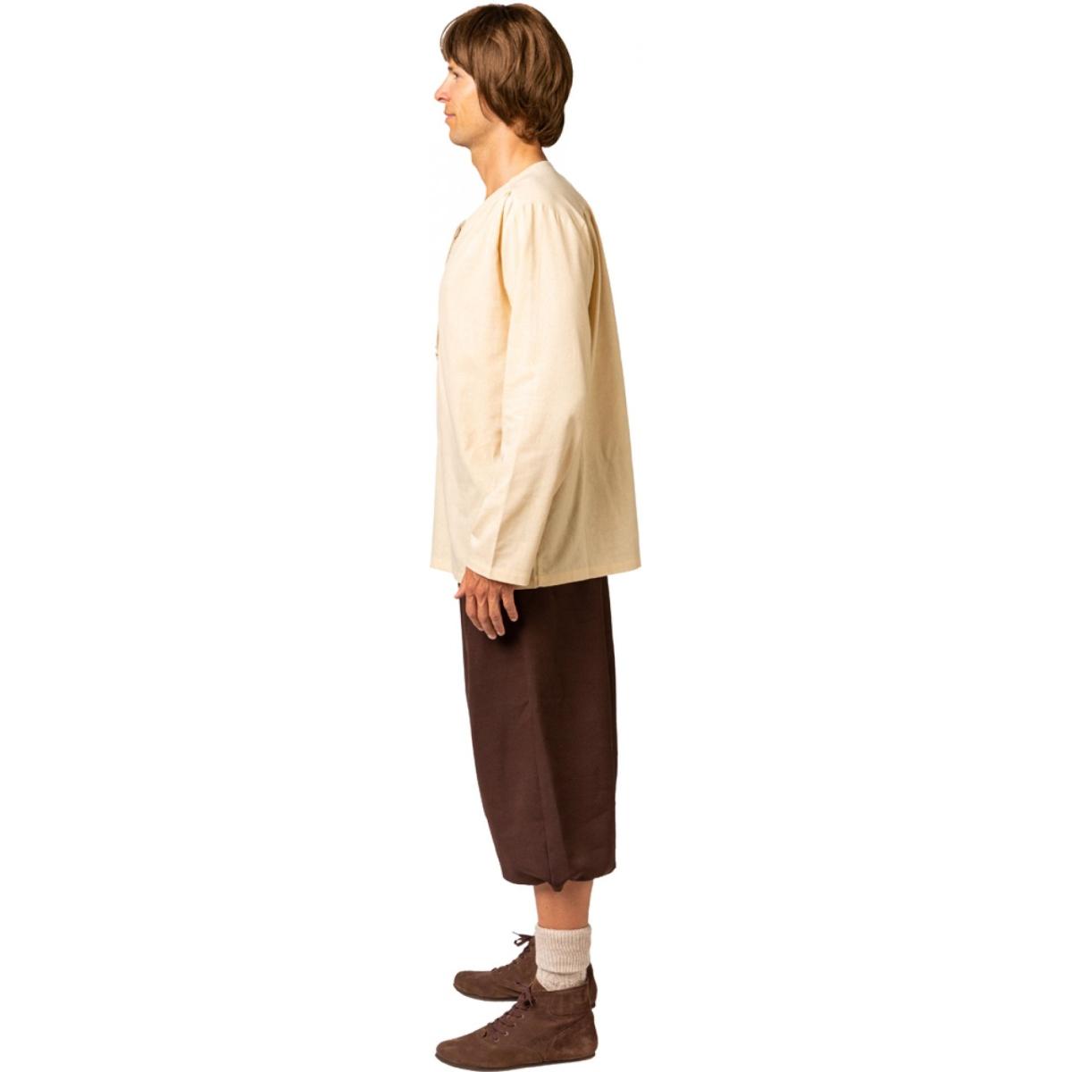 Camicia Beige Contadino |Orlob