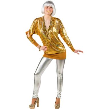 Costume Costume Maglia Oro Disco |Orlob