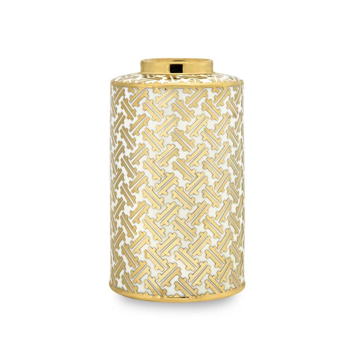 Vaso Porcellana Karat Alto cm.19x37 |Fade