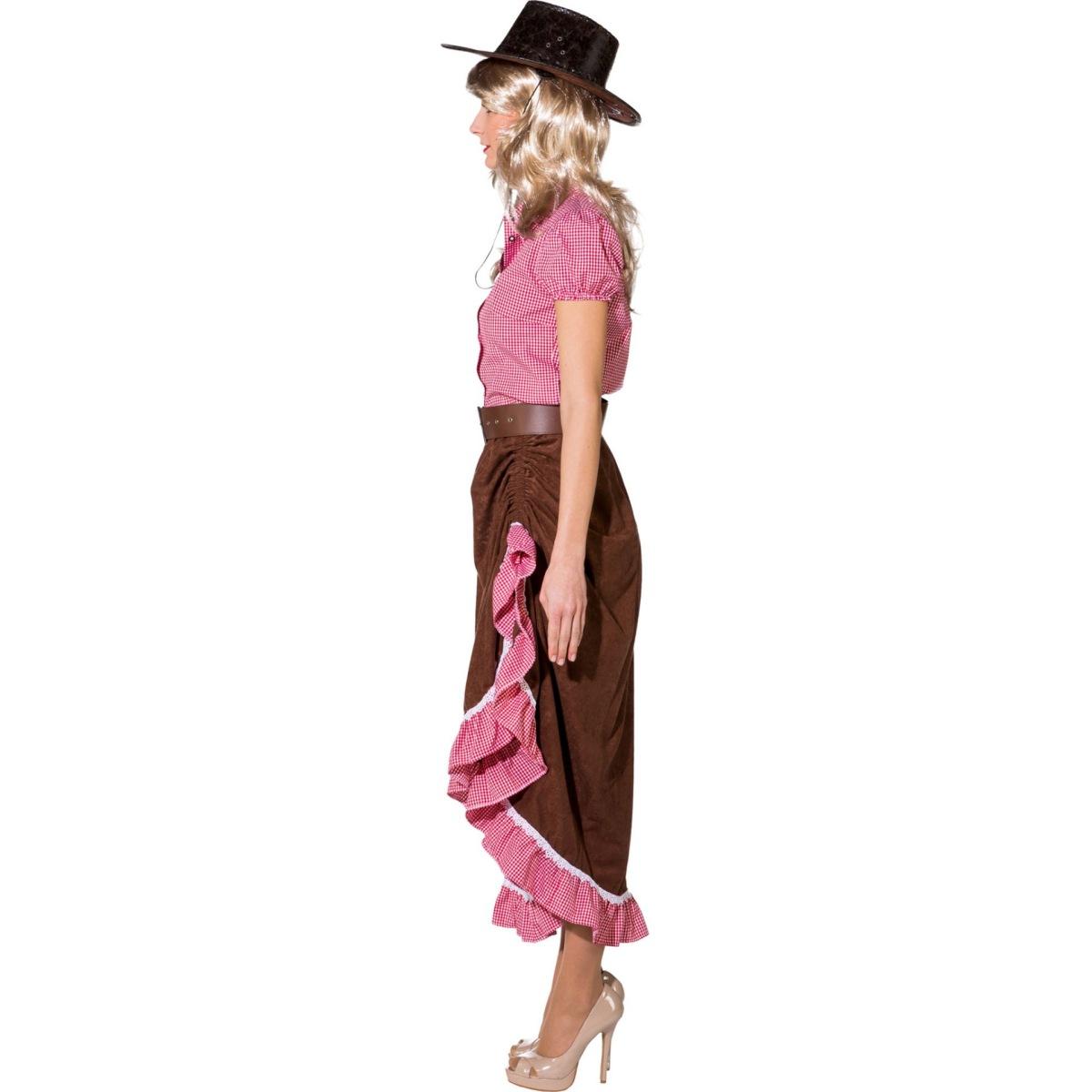 Gonna Cow Gir con Volant |Orlob