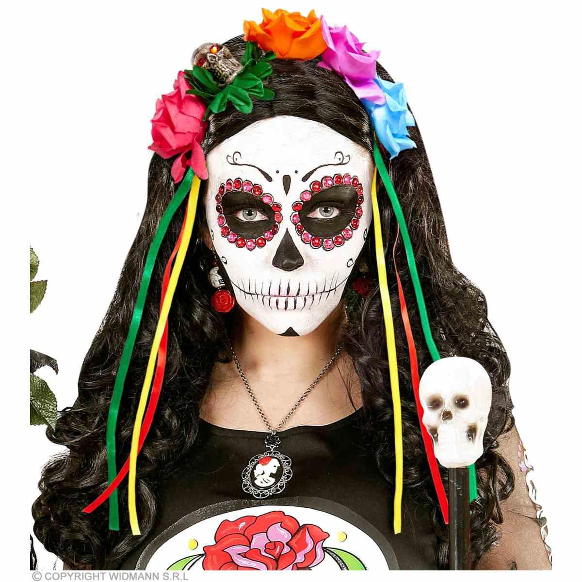 Cerchietto con 5 Fiori Colorati |Widmann