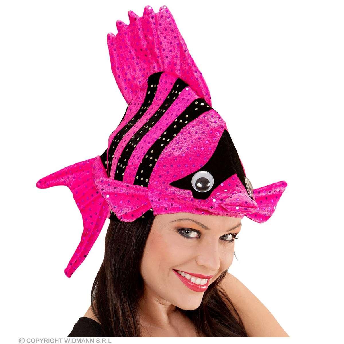 Cappello Pesce Tropicale Rosa |Widmann