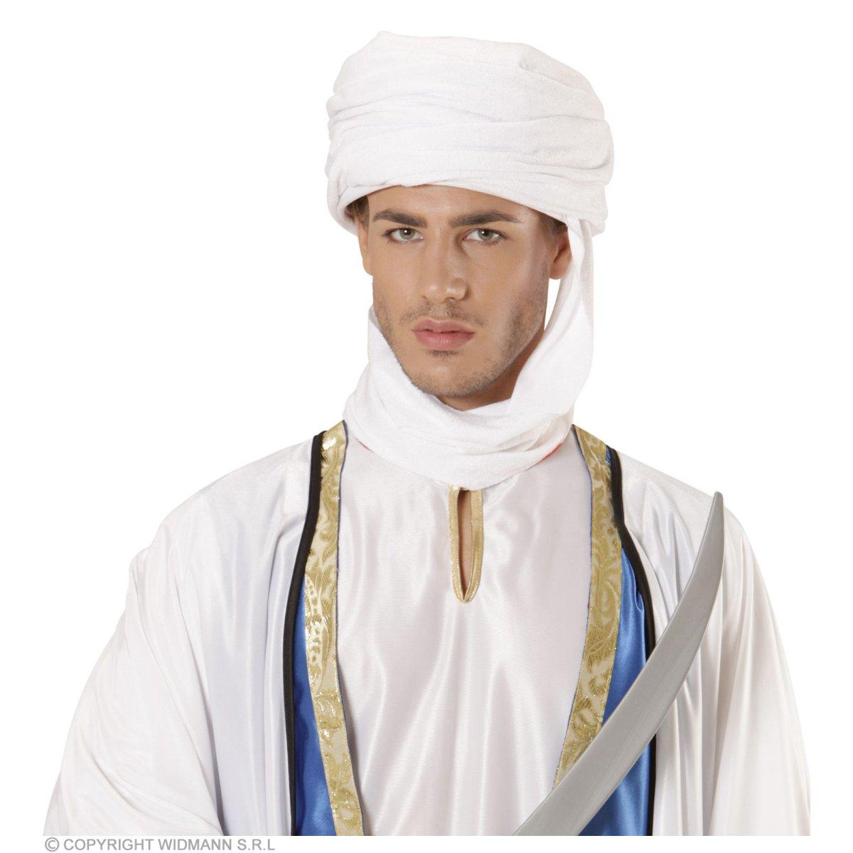 Turbante Arabo Sceicco Bianco |Widmann