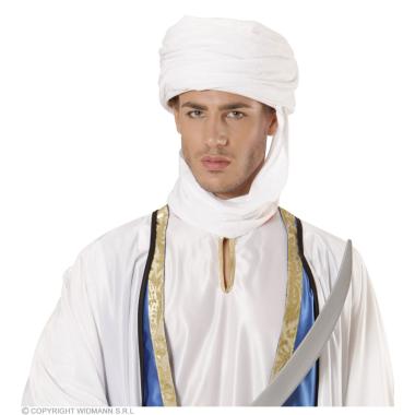 Turbante Arabo Sceicco Bianco |Widmann