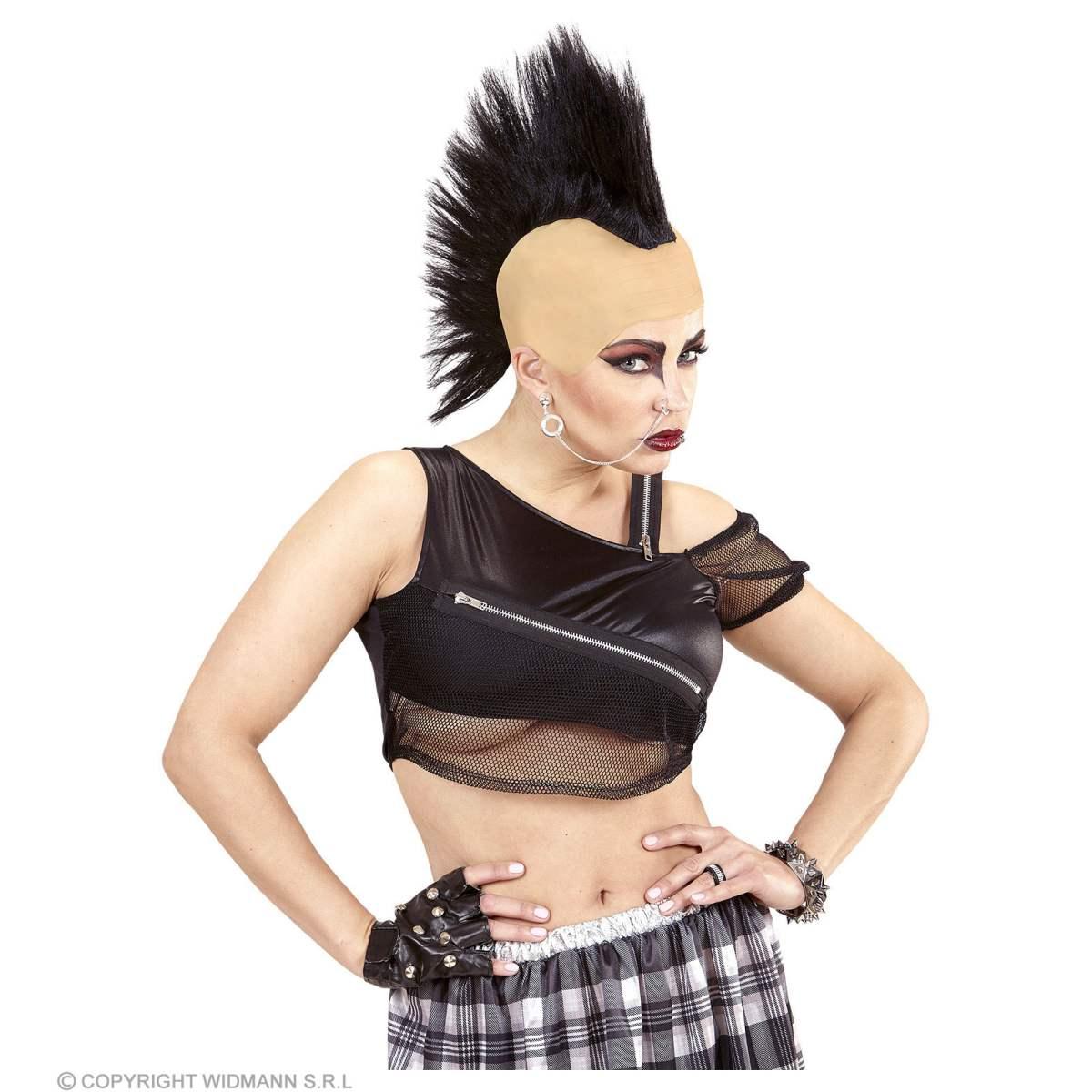 Copricapo Calotta con Cresta Punk Rock |Widmann