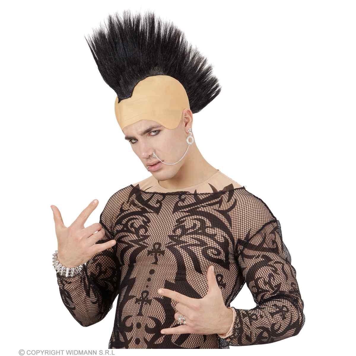 Copricapo Calotta con Cresta Punk Rock |Widmann