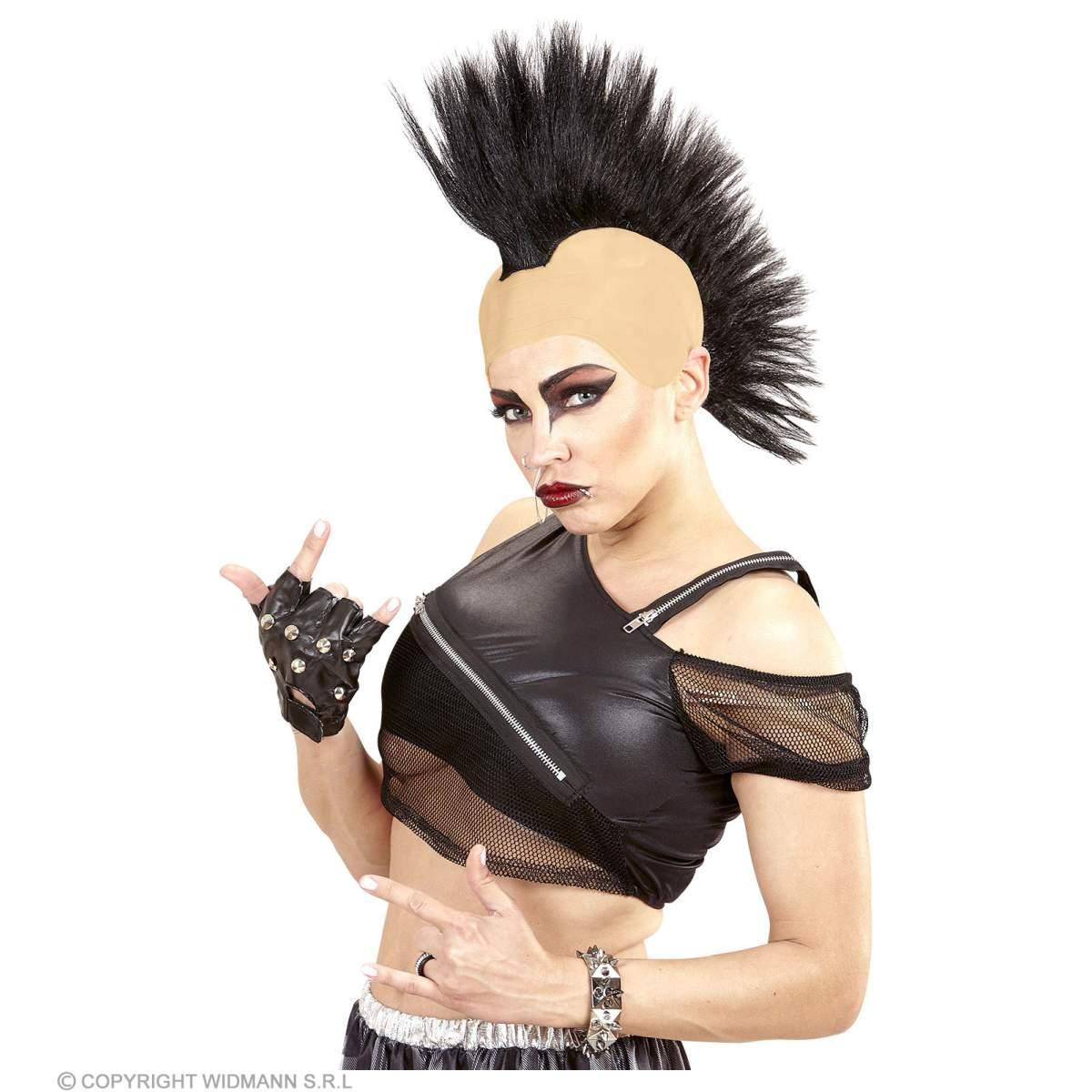 Copricapo Calotta con Cresta Punk Rock |Widmann