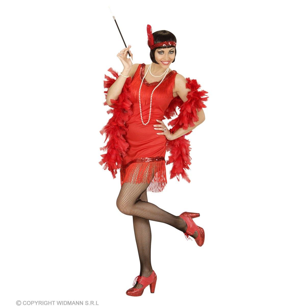 Costume Charleston Anni '20 Rosso |Widmann
