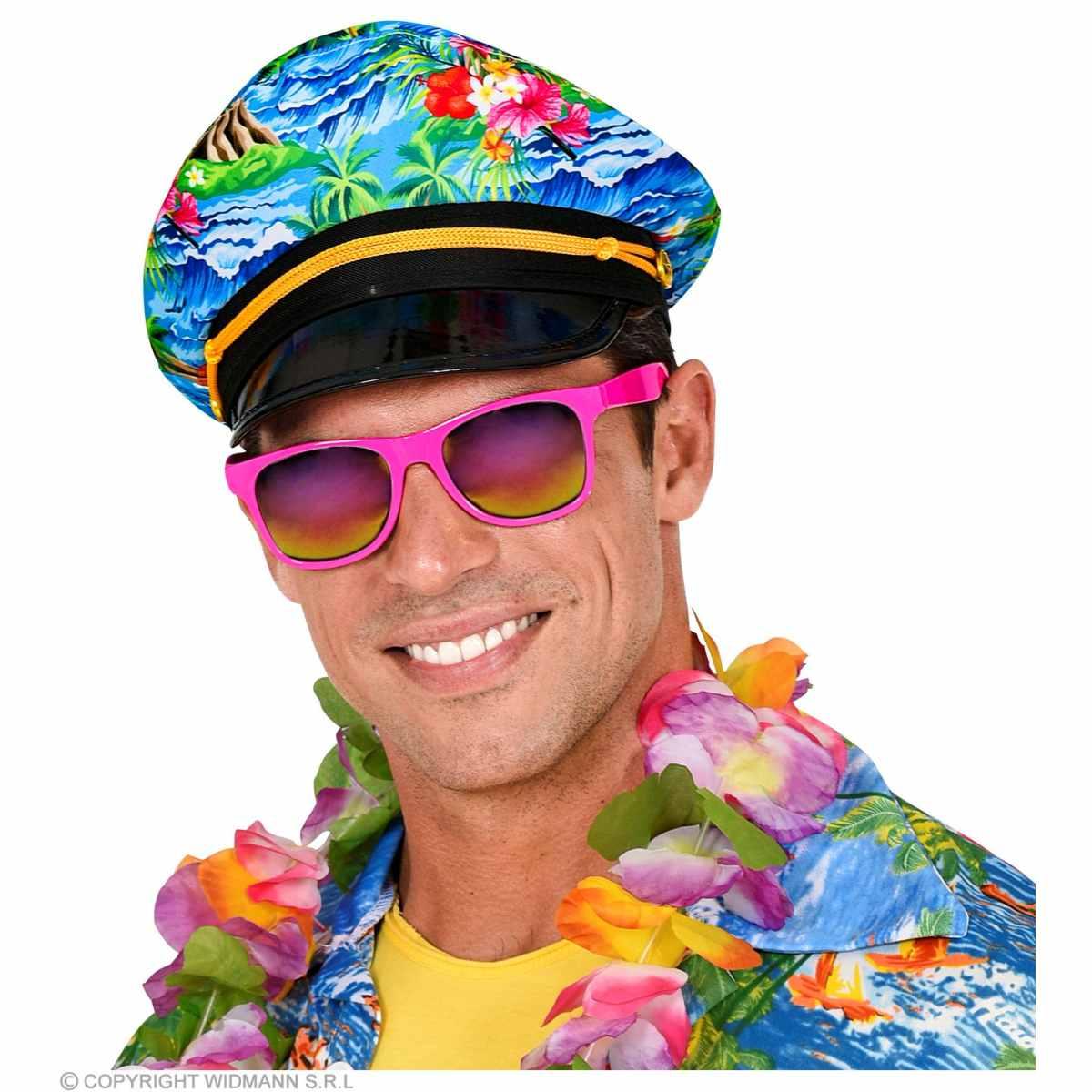 Occhiali Rosa Fucsia Anni '80 |Widmann