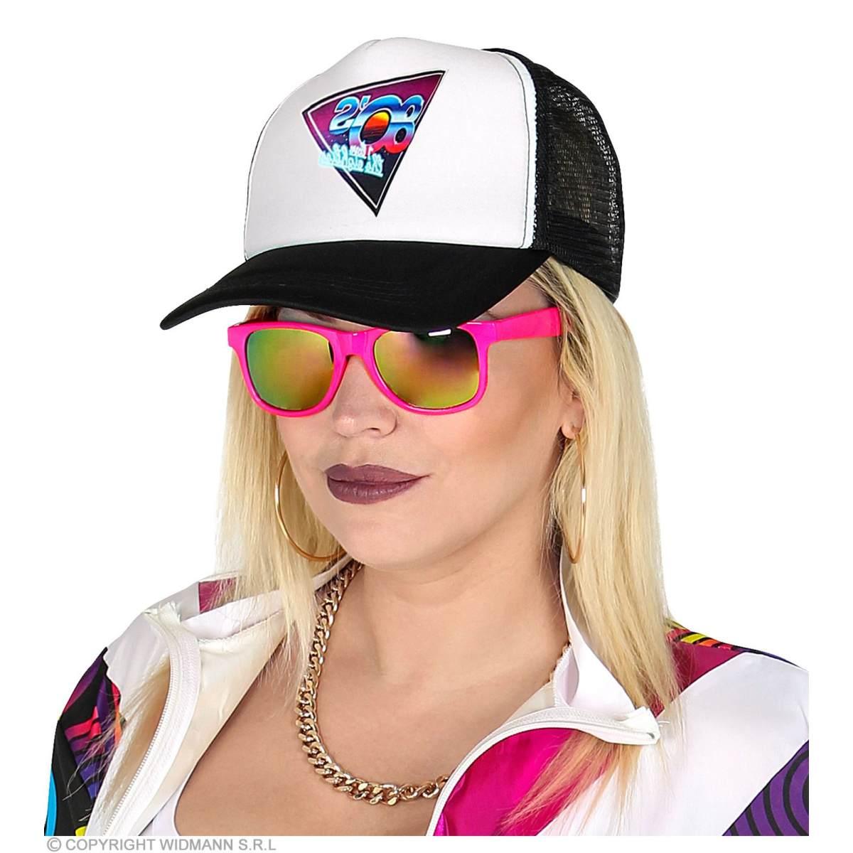 Occhiali Rosa Fucsia Anni '80 |Widmann