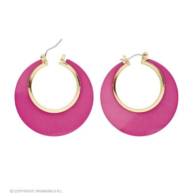 Orecchini Disco Rosa |Widmann