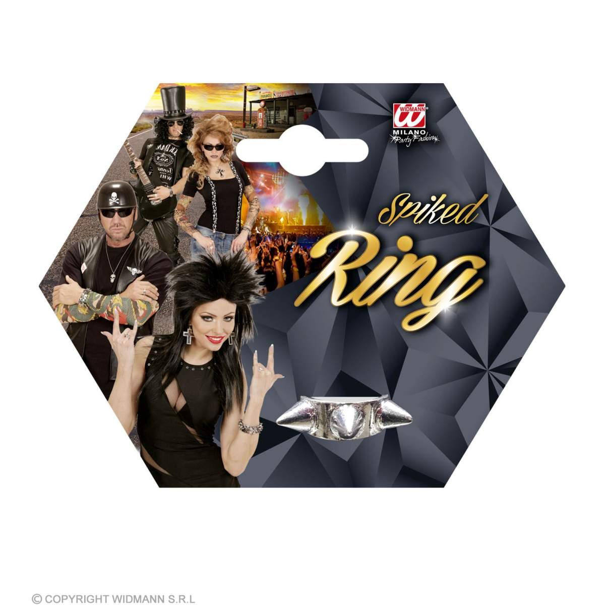 Anello Metallo Argento con Punte |Widmann