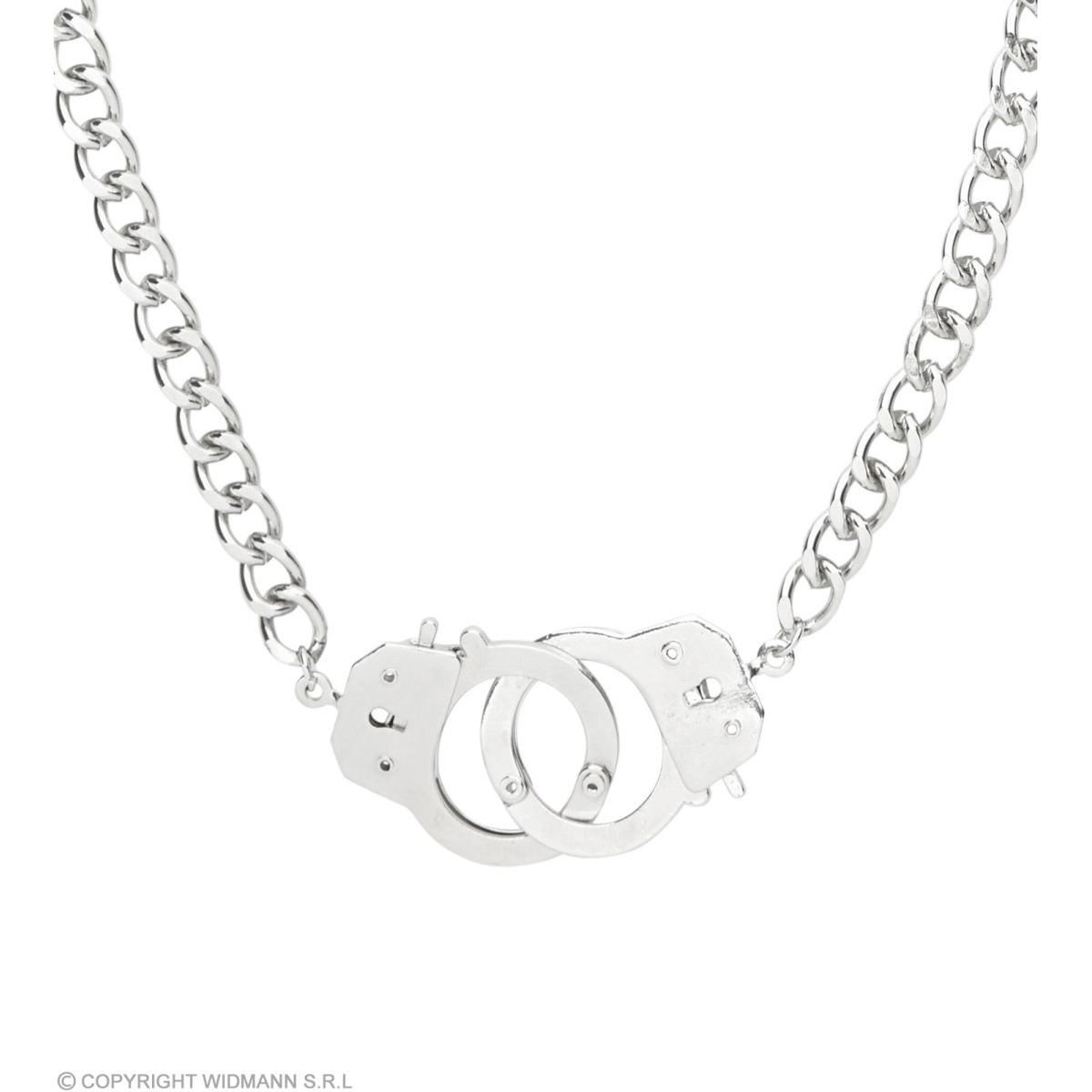 Collana con Manette Metallo |Widmann