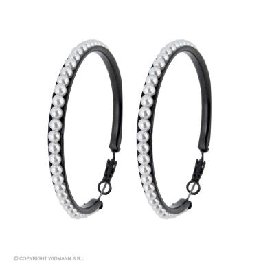 Orecchini Neri con Perle |Widmann