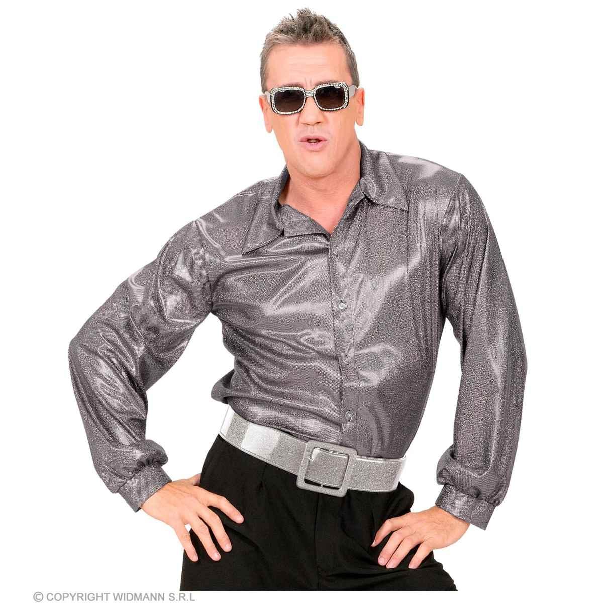 Cintura Argento Glitter con Fibbia |Widmann