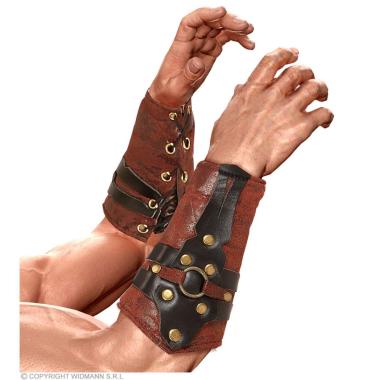 Bracciali Similpelle Marroni Greco Romani |Widmann