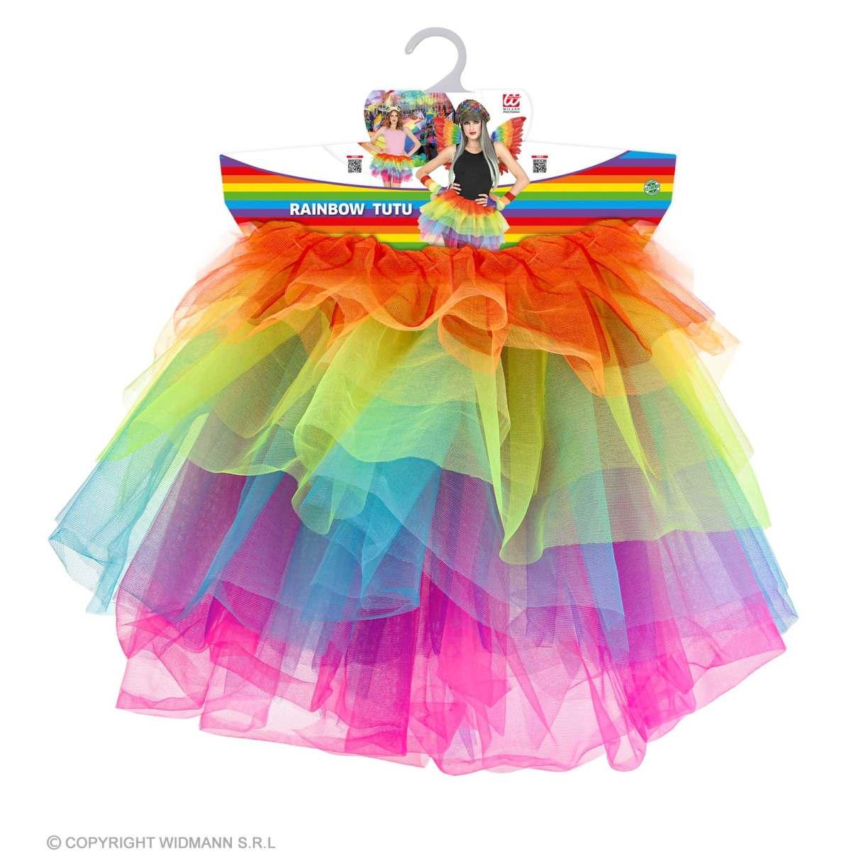 Gonna cm.45 Multicolor Tulle |Widmann