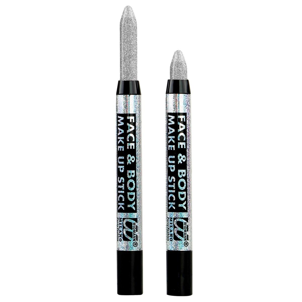 Trucco Matita Argento Glitter |Widmann