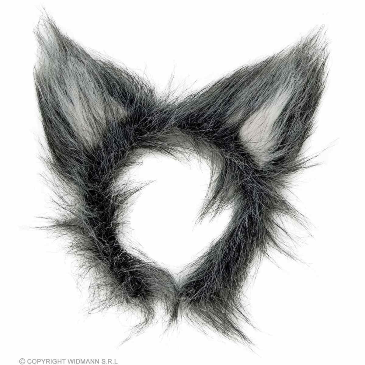 Cerchietto Lupo con Orecchie Peluches |Widmann