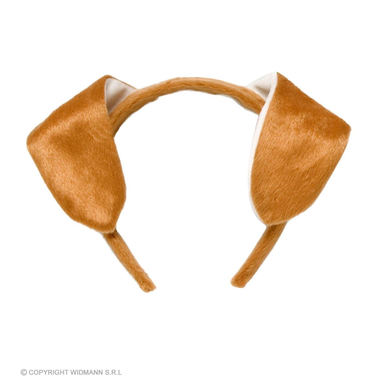 Cerchietto Cane Marrone con Orecchie |Widmann