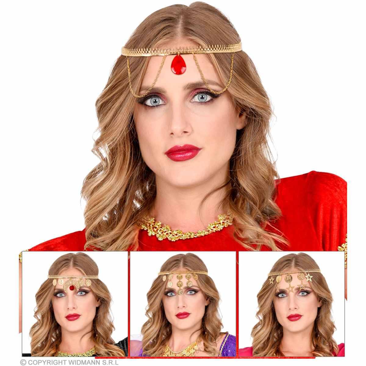 Diadema Metallo Oro 4 Modelli Assortiti |Widmann