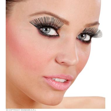 Trucco Ciglia Nere Extra Lunghe |Widmann