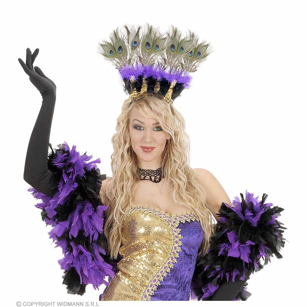 Collana Girocollo Perline Nero |Widmann