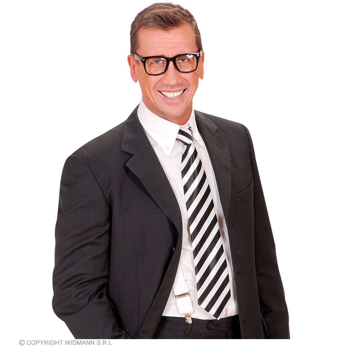 Cravatta Righe Bianca e Nera |Widmann