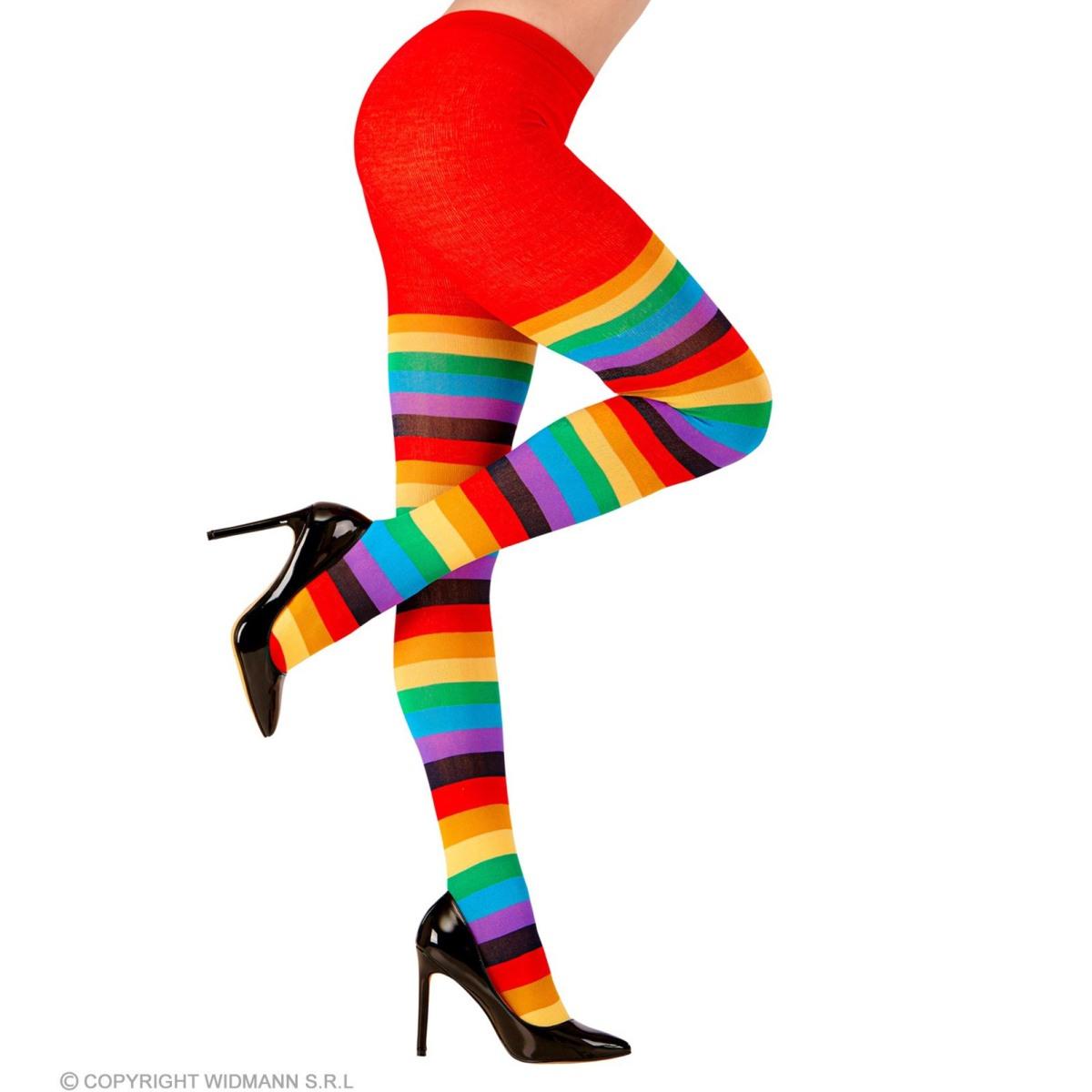 Collant Righe Multicolor |Widmann