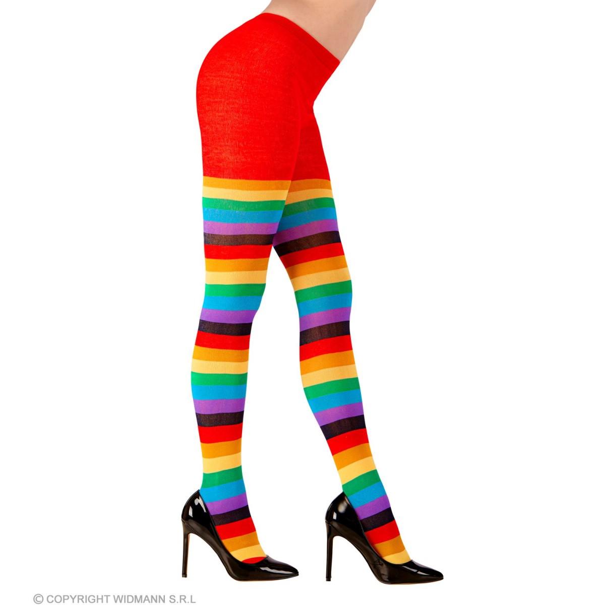 Collant Righe Multicolor |Widmann