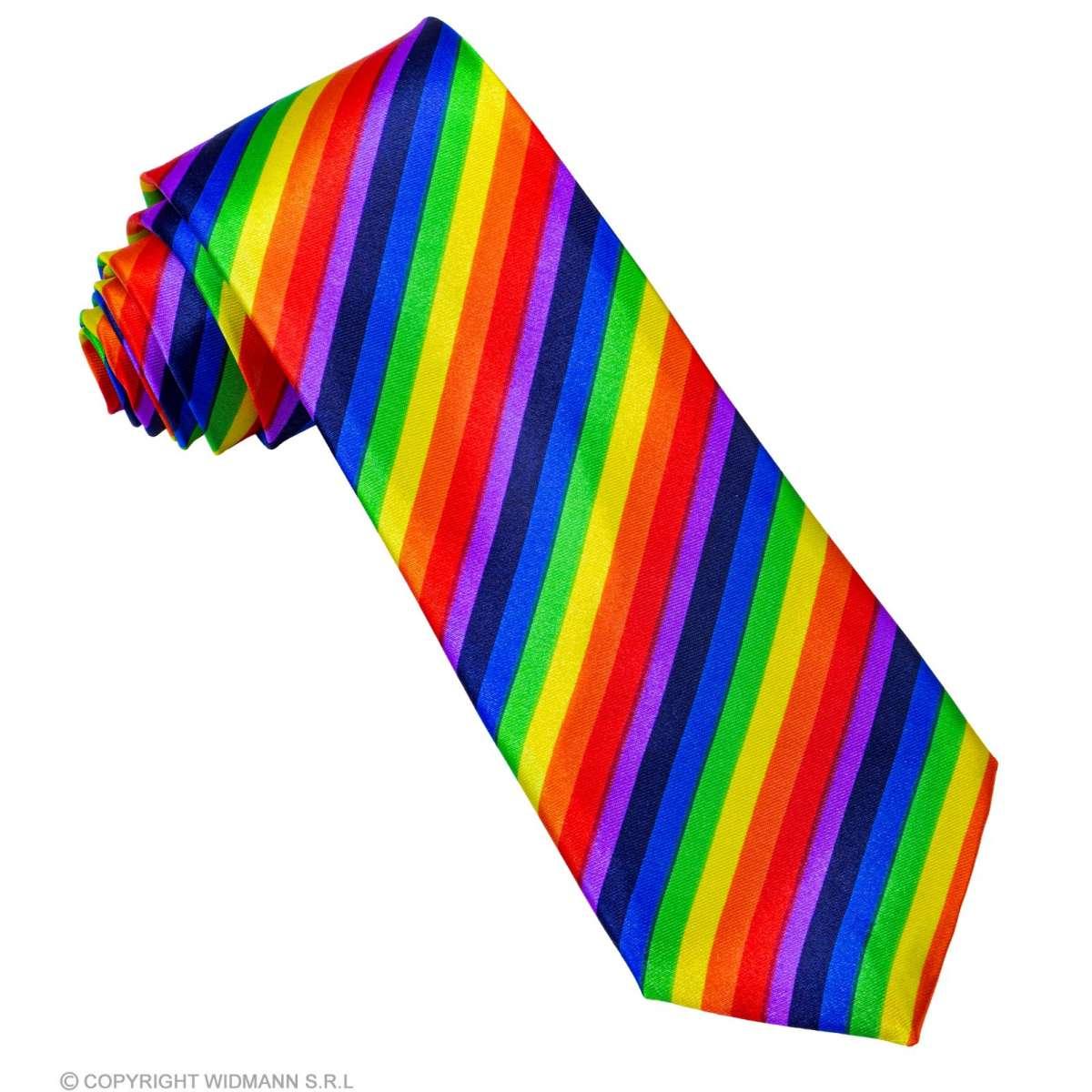 Cravatta Righe Arcobaleno |Widmann