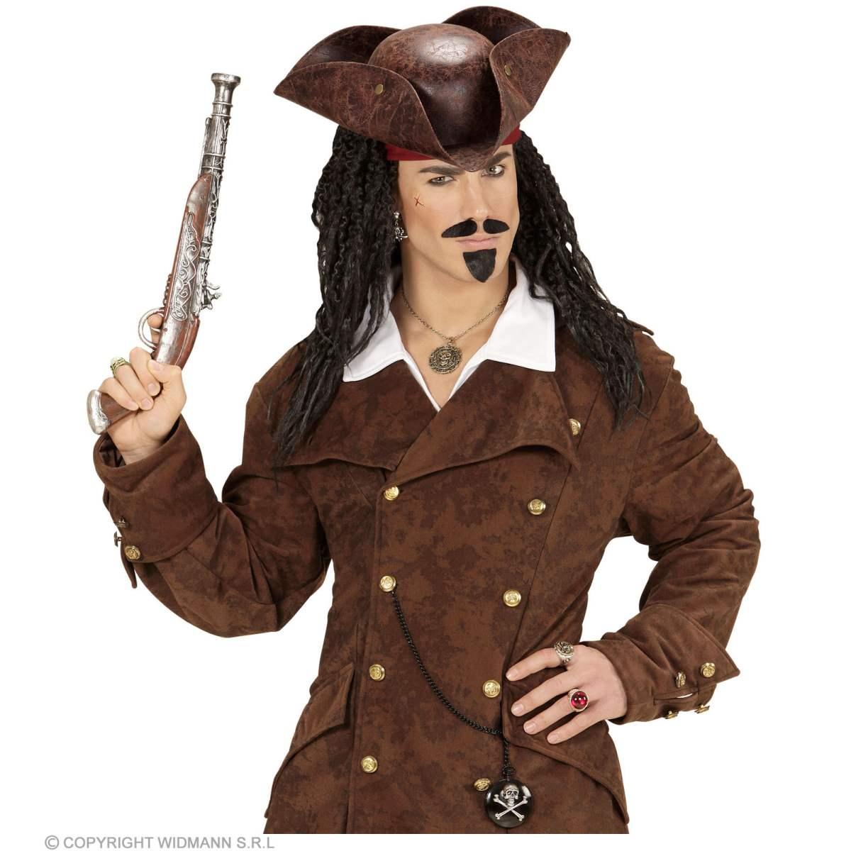 Orologio da Tasca con Teschio e Catenella |Widmann