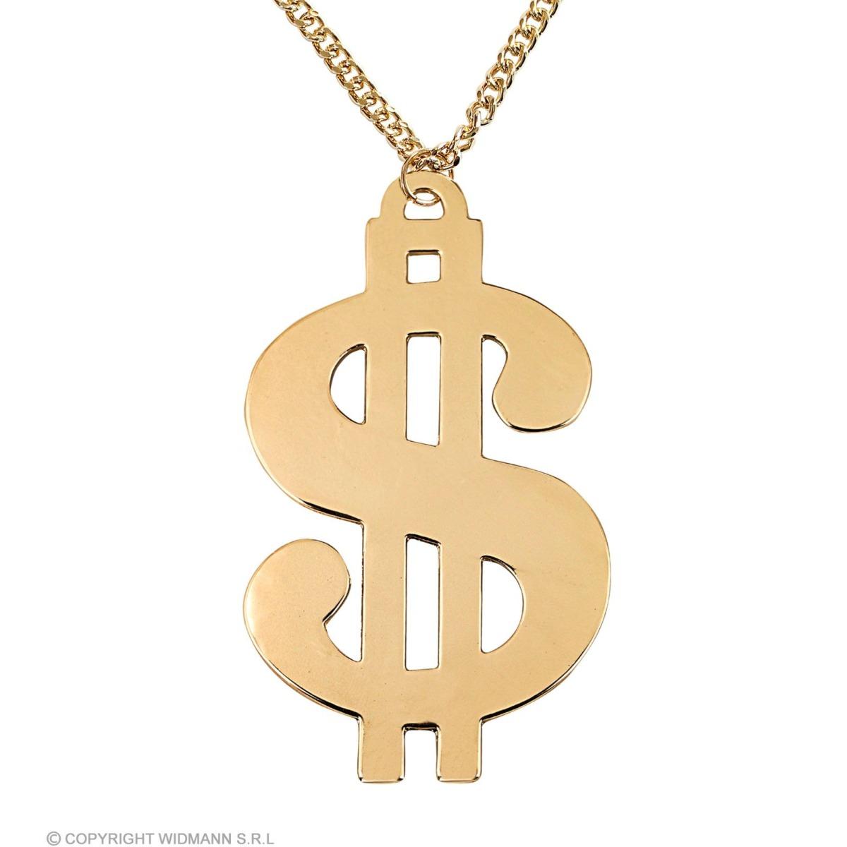 Collana Metallo Dollaro Oro |Widmann