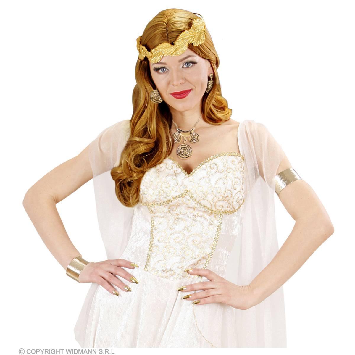 Collana Metallo Oro con Orecchini |Widmann