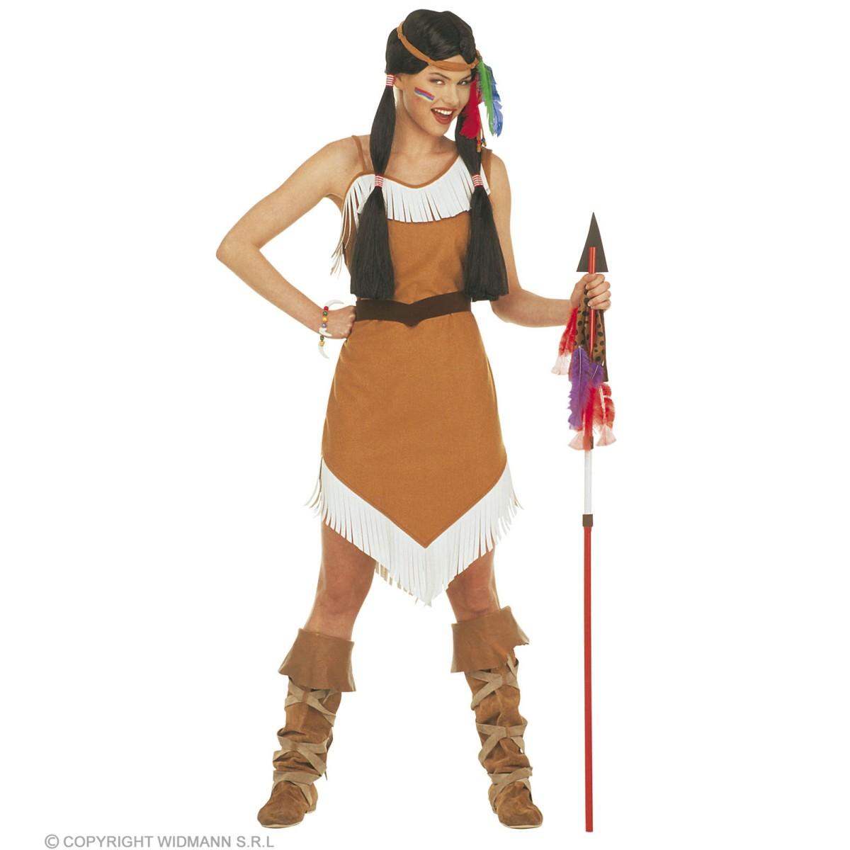 Lancia Indiano con Piume cm.125 |Widmann