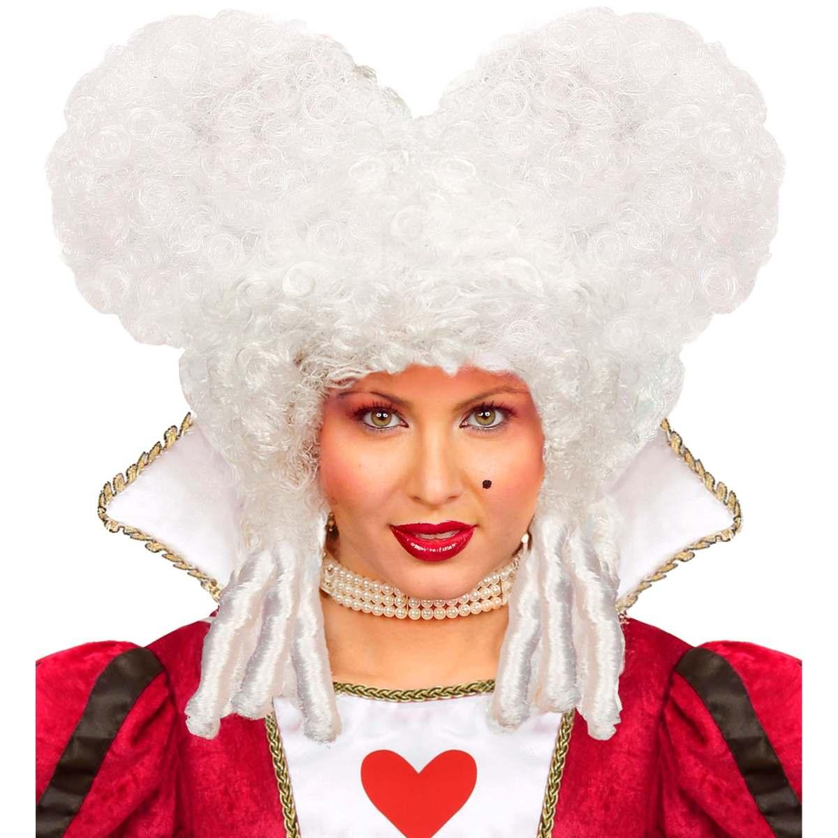 Parrucca Dama Bianco con Boccoli |Widmann
